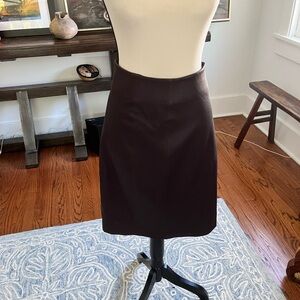 Diane Von Furstenberg Dark Brown Pencil Skirt
